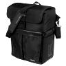 SACOCHE ARRIERE VELO LATERALE SAC BANDOULIERE BASIL MOVE COMMUTER NOIR DROIT-GAUCHE 15L FIXATION MIK HOOKS POUR PORTE BAGAGE