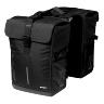 SACOCHE ARRIERE VELO DOUBLE BASIL MOVE 30L NOIR (16X27X38CM) FIXATION MIK 2.0 (INCLUS)