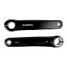 MANIVELLE DROITE + GAUCHE VAE - E-BIKE SHIMANO STEPS FC-EN500 NOIR 175MM (PAIRE)