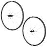 ROUES ROUTE - GRAVEL DISQUE 700 DT SWISS ROAD PACK P1600-23 TUBELESS CENTERLOCK 12-142 ET 12-100MM XDR 12V NOIR (HAUTEUR 23MM) JANTE 22C (VENDU A LA PAIRE)  + KIT TUBELESS + PLAQUETTES DE FREIN