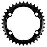 PLATEAU ROUTE 4BRA D.110 POUR SHIMANO 105 R7100 ORIGINE 36DTS INTERIEUR 12V. NOIR