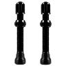 VALVE DE PNEU TUBELESS SCHRADER VELOX ALU NOIR 60MM OBUS DEMONTABLE (VENDU A LA PAIRE SUR CARTE) COMPATIBLE BOSCH