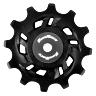 GALET DERAILLEUR SUNRACE 12 DENTS BASE POUR DERAILLEUR 12-11-10V. (VENDU A L'UNITE) - COMPATIBLE SRAM 12V.