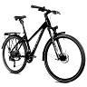 VELO MUSCULAIRE VTC 28 LEADER FOX ESPIRIT 2025 FEMME NOIR 9V CADRE ALU 20 POUCES (TAILLE ADULTE 178 à 185 CM)