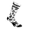 CHAUSSETTES-SOCQUETTES ETE GIST TRENDY SKULLS 43-47 ECOLOGIQUE - HAUTEUR 20CM (PAIRE)   -5863