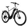 VELO ELECTRIQUE-VAE CITY 28 LEADER FOX BARNET 2025 HOMME GRIS 9V MOTEUR CENTRAL BAFANG M510 36V 95NM BATTERIE 20AH (19'' - H48CM - TAILLE L - POUR ADULTE DE 178CM à 185CM)