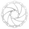 DISQUE DE FREIN ROUTE - VTT 6 TROUS TEKTRO 160MM ARGENT POUR TOUT TYPE DE PLAQUETTE (MONTAGE ATELIER)
