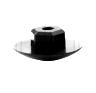 NG SPORTS CHAROLEE AHEAD RUBBERCAP, 1 1/8", REFILL PU/4, BLACK