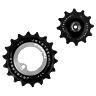 GALET DERAILLEUR AOPW TRIPEAK 12-18 DENTS CERAMIQUE 12V. SRAM AXS XPLR RED-FORCE-RIVAL VERT (JEU DE 2) (GARANTIE 4 ANS)