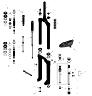 DVO AIR SHAFT ASSEMBLY SL, 180MM, 29", ONYX 38 D1|D2 SL