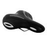 SELLE ROYAL LOOKIN TREKKING MODERATE GEL VISIBLE AVEC PROTECTION LATERALE ET ELASTOMERE NOIR 269X198MM 620G