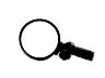 NG SPORTS CEELOO PREMIUM HANDLEBAR MIRROR FOR HANDLEBAR ENDS+BARENDS 17-21MM, ROUND, BLACK