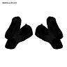TROY LEE DESIGNS SE5 COMPOSITE CHEEKPADS, BLACK, S