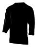TROY LEE DESIGNS RUCKUS 3/4 JERSEY, SOLID, BLACK, M