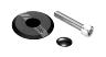 RITCHEY COMP AHEAD CAP, INCL. BOLT, 1 1/8", BLACK