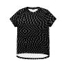 TROY LEE DESIGNS WOMENS LILIUM SS JERSEY, TWISTED CHECKERS, BLACK, S, S
