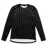 TROY LEE DESIGNS WOMENS LILIUM LS JERSEY, TWISTED CHECKERS, BLACK/GRAY, M, M