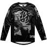 TROY LEE DESIGNS FLOWLINE LS JERSEY, CONFINED, BLACK, YOUTH S, S