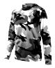 TROY LEE DESIGNS FLOWLINE LS JERSEY, SPRAY CAMO, WHITE, YOUTH, S / YOUTH