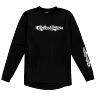 TROY LEE DESIGNS RUCKUS LONG SLEEVE RIDE TEE, BURN OUT, CARBON, XXL, XXL