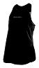 TROY LEE DESIGNS WOMENS LUXE TANKTOP, SOLID, BLACK, S