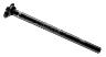 RITCHEY COMP 2-BOLT SEATPOST, 0MM, 400MM, 7X7MM/8X8.5/7X9/7X9.6MM RAILS, BB BLACK, 27.2