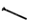 RITCHEY WCS ZERO 2-BOLT SEATPOST, 0MM, 400MM, 7X7MM RAILS, BLATTE, 27.2