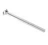 RITCHEY CLASSIC 2-BOLT ZERO SEATPOST, 0MM, 400MM, 7X7MM RAILS, HP SILVER, 30.9