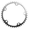 PLATEAU ROUTE 5BRA D.135 MICHE 42DTS INTERIEUR POUR CAMPAGNOLO ARGENT (AXE CARRE) 9-10V.