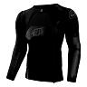TROY LEE DESIGNS STAGE GHOST D3O BASELAYER LS, BLACK, S