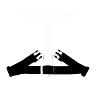 TROY LEE DESIGNS ROCKFIGHT BACK T-STRAP, BLACK, M/L/XL/XXL