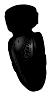 TROY LEE DESIGNS ROGUE ELBOW GUARD, BLACK, ONE SIZE / YOUTH