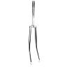 FOURCHE CITY 700C RIGIDE DEMI-COURSE ACIER CHROME CINTRE PIVOT (240-120MM) FILETE 1"-22,2 INTERIEUR