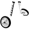 STABILISATEUR VELO NEWTON ROUE PLASTIQUE BLANC 12-16" (PAIRE)