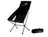 NG SPORTS OUTDOOR FOLDING CHAIR, INCL. 4 VELCRO STRAPS, ALUMINUM/600D TETORN, BLACK/WHITE