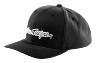 TROY LEE DESIGNS CURVED SNAPBACK CAP, SIGNATURE, BLUE/WHITE, ONE SIZE, ONE SIZE