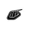 TROY LEE DESIGNS SHIELD STICKER, METALLIC, RECHTS, 2.2"X3"