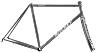 RITCHEY ROAD LOGIC FRAME KIT, 700C, 59CM, GUN METAL GREY/WHITE