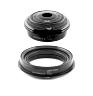 CANE CREEK HELLBENDER 70 TAPERED HEADSET, 1 1/8"-1.5", ZS44/28.6/H8 | ZS56/40, SHORT, BLACK