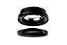 CANE CREEK HELLBENDER 70 VISCO HEADSET LOWER, 1.5", ZS56/40/H13.5, MID TUNE, BLACK