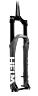 CANE CREEK HELM MKII AIR BOOST SUSPENSION FORK, 29", 160MM, 44MM, 110X15MM, 28.6-40, PM7