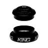 CHRIS KING INSET I8 TAPERED HEADSET, STEEL-BEARINGS, 1 1/8"-1 1/4", GRIPLOCK, ZS44/28.6 |