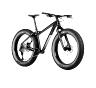 SALSA MUKLUK ALUMINIUM DEORE 11 FATBIKE BIKE, 26", BLACK, XS