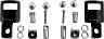 PROBLEM SOLVERS REMATCH ADAPTER 1.2, SHIMANO I-SPEC II SHIFTER/I-SPEC A/B BRAKE, PAIR, BLACK