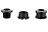 PROBLEM SOLVERS CHAINRING BOLTS AND -NUTS, 8MM, 2-SPEED, 5 PCS., ALUMINIUM, BLACK