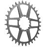 E*THIRTEEN HELIX R GUIDERING DIRECT MOUNT CHAINRING, 28 T., 52/55MM CHAIN LINE, 11/12-SPD, BRONZE