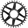 E*THIRTEEN HELIX R GUIDERING DIRECT MOUNT CHAINRING, 28 T., 52/55MM FLIP FLOP, 11/12-SPD, BLACK