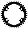 E*THIRTEEN HELIX R GUIDERING CHAINRING, 38 T., 107BCD, 11/12-SPD, GREY