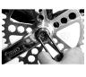 WHITE INDUSTRIES CRANK BOLT FOR SQUARE TAPER CRANKS, PAIR, SILVER