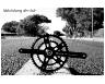 WHITE INDUSTRIES R30 CRANK, 68MM, 30MM, BLACK/BLACK EXTRACTOR CAP, 172.5MM